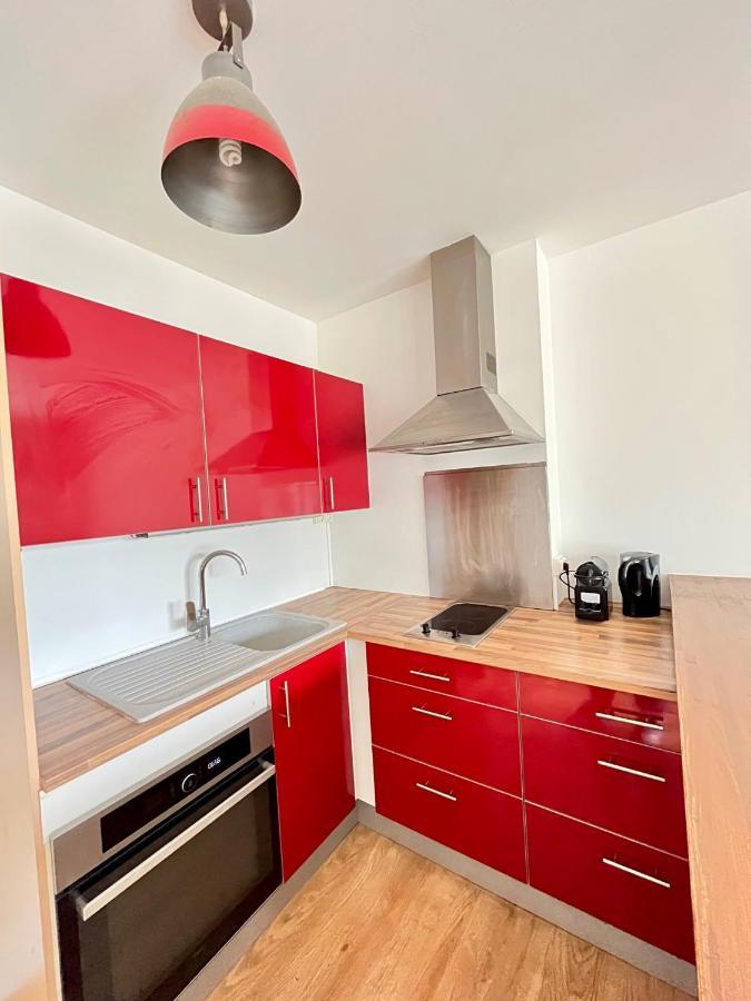 Ponsardin- Appartement Avec Balcon Et Parking Reims Exterior foto